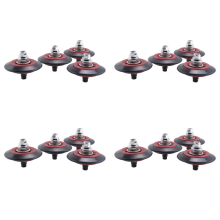 10 Pack Magnetische Akten Halter - Papier Halter,Taschen Organisator,Hängende Wand Akten Organisator Büro Bedarf Aufbewahrung,Magazin Mail Organizer
