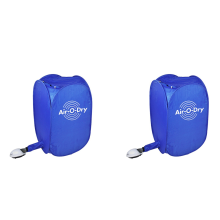Electric Clothes Dryer Folding Travel with Accessories-EU Plug