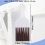 4 Packs Air Conditioner Condenser Fin Cleaning Brush 4