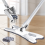 Flat Floor Mop with Replace Cloth Heads 360 Degree Squeeze Mop 4