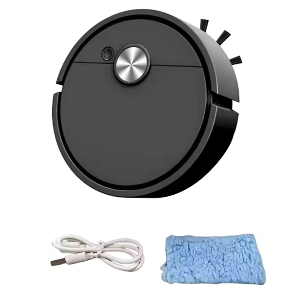 Smart Vacuum Cleaner 4000Pa Strong Suction Black-image-OPC-PJ97PM8-NEW