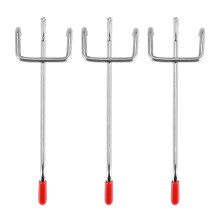 25Pcs 100Mm Pegboard Hooks Slat Wall Retail Display