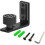 Adjustable Black Floor Guide Bottom Guide for Sliding Wooden Door Wall / Door 1