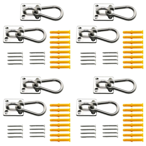 M6 Ceiling Wall Mount Hanging Hardware Fitting Set U-Shaped Hooks