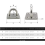 M6 Ceiling Wall Mount Hanging Hardware Fitting Set U-Shaped Hooks 4