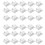 Hooks for Outdoor String Lights Clips 15 Pack Clips Clear Light Hook 1