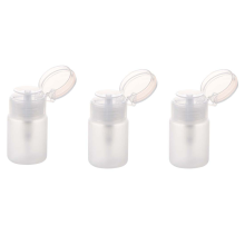 70ml Nail Art Makeup Polish Plastic Pump Dispenser Bottle Remover