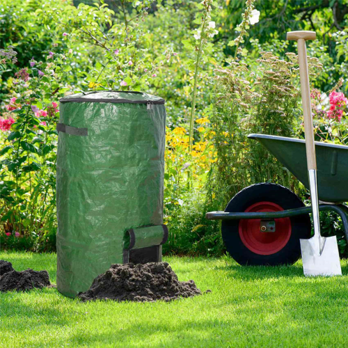 Fermentation Sealable Compost Bucket Garden Leaf Waste Compost Bag 2