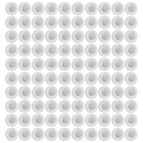 100PCS Magnetic Remote Control Holder Wall Mount Adhesive