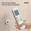 100PCS Magnetic Remote Control Holder Wall Mount Adhesive 4