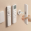 100PCS Magnetic Remote Control Holder Wall Mount Adhesive 7