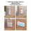 100PCS Magnetic Remote Control Holder Wall Mount Adhesive 3