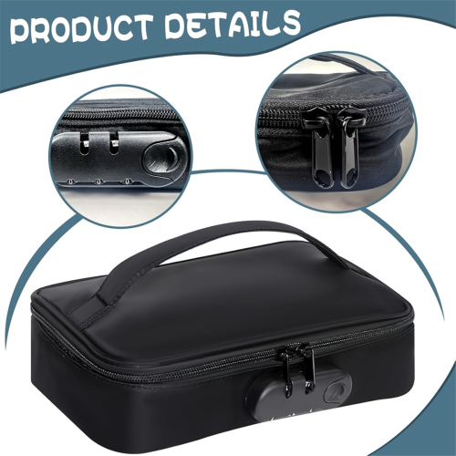 Discreet Lockable Toy Storage Bag, Locking Storage Box Toy Organizer 1