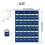 Cell Phone Hanging Organizer for Classroom Phone Holders (30 Pockets) 4