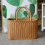 Basket Woven Wicker Baskets Picnic Handle Storage Rattan Market 5