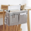 Bedside Hanging Pocket Bedside Storage Organizer Holder,Grey 2