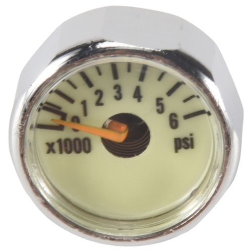 Scuba Diving Bottle Pressure Gauge 7/16Inch-20UNF Threads 2