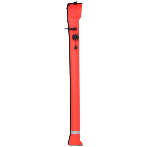 1M Scuba Diving Inflatable Float Signal Tube Sausage,Red 2