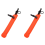 Scuba Diving Mini Diving SMB Pendant Inflatable Safety SOrange 1
