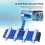 14 Inch Pool Vacuum Head with Wheels Side Brush Flexible for Pond Spa 5