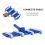 14 Inch Pool Vacuum Head with Wheels Side Brush Flexible for Pond Spa 2