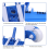 14 Inch Pool Vacuum Head with Wheels Side Brush Flexible for Pond Spa 7