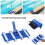 14 Inch Pool Vacuum Head with Wheels Side Brush Flexible for Pond Spa 6