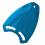 Blue EVA Back Float Kickboard Training Plate for Adult Children 2