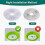 6/8 Pack Cat Drinker Filter Compatible with Catit, Replaceable 3