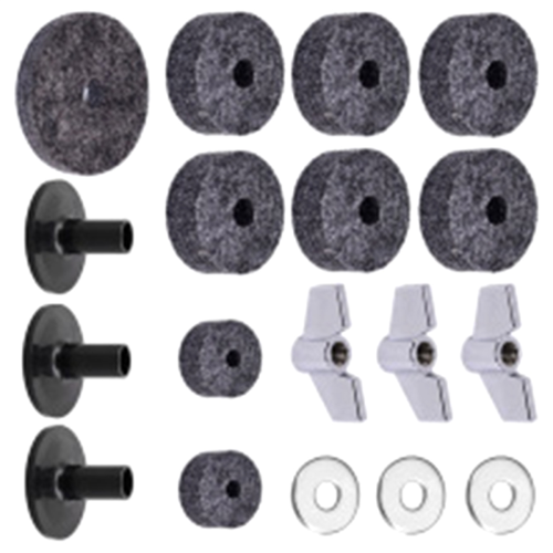 18PCS Cymbal Replacement Accessories Drum Parts 1
