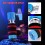 Jazz Drum Hi-Hat Cymbal Clutch for Percussion Accessories Blue 3
