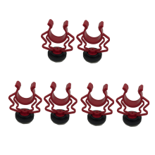 2PCS Universal Microphone Wavy Shock Mount Adapter Plastic