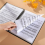 Sheet Music Folder, 60 Pages, Sheet Music/Holder, (Black) 2