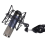 Microphone Shock Mount Adjustable Mount (Black) 2