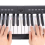 Removable Piano KEY Labels Piano Keyboard Stickers Multicolor 6