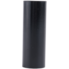 1pc Guitar Slide Black Stainless Steel Finger Knuck