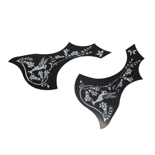 2Pcs Guitar Pickguard Anti-Scratch Guard Plate Self-Adhesive Pick 2
