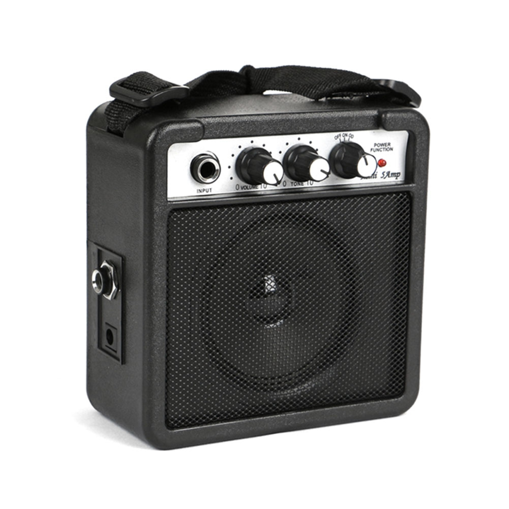 5W Guitar Amplifier Amp Speaker With Volume Tone Adjustment Overdrive