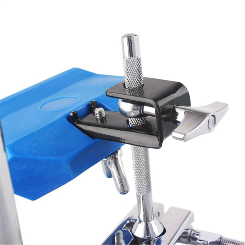 5 Inch Jam Block, Percussion Block for Latin Drum Instrument (Blue) 1