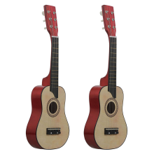 25 Inch Basswood Acoustic Guitar 6 Strings Small Mini Guitar