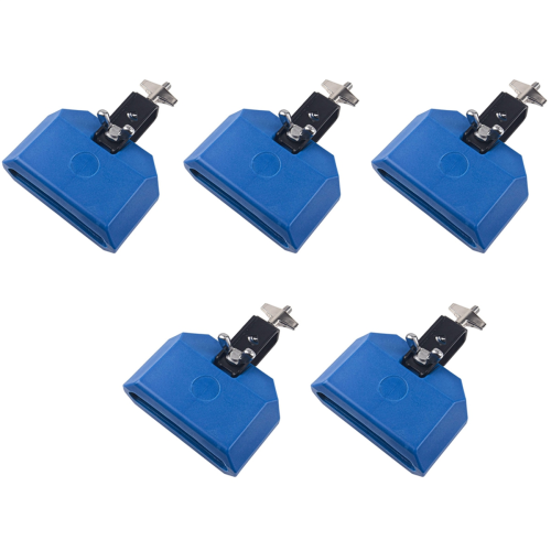 5 Inch Jam Block, Percussion Block for Latin Drum Instrument (Blue)