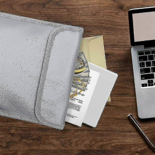 Fireproof Waterproof Document Bag - Fire Resistant Money Pouch 2
