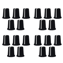 EQ Rotary Knob Replacement Equalizer Knobs Push Rod Cap, Knob Cap-F