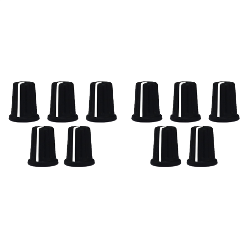 EQ Rotary Knob Replacement Equalizer Knobs Push Rod Cap, Knob Cap-F