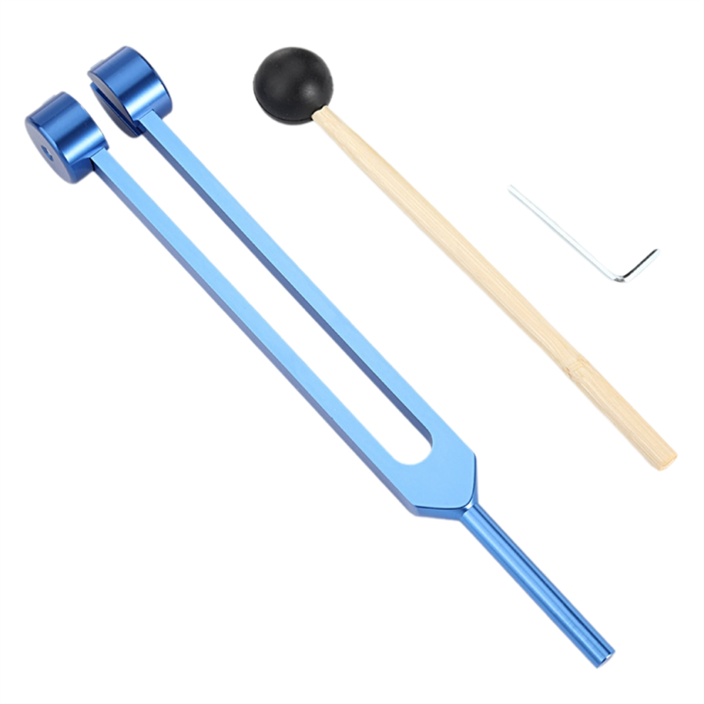 Blue Healing Chakra 128 Hz Tuning Fork Set Sound Therapy