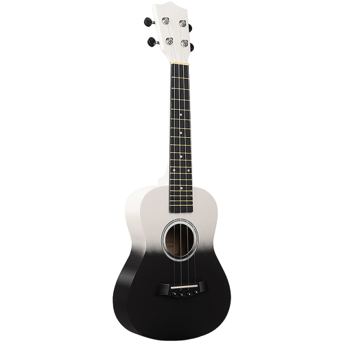 23-Inch Two-Tone Wooden Mini Guitar Four-String Ukulele Mini Guitar B