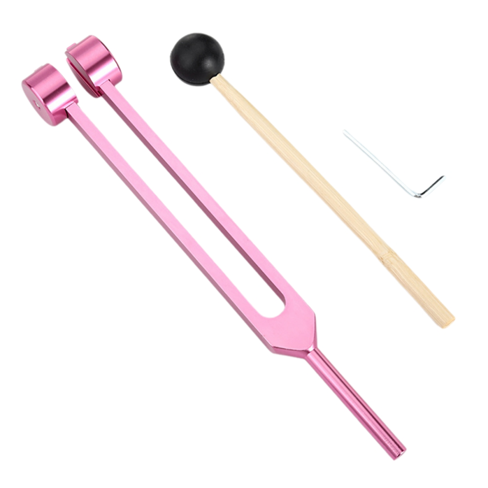 Pink Healing Chakra 128 Hz Tuning Fork Set Sound Therapy
