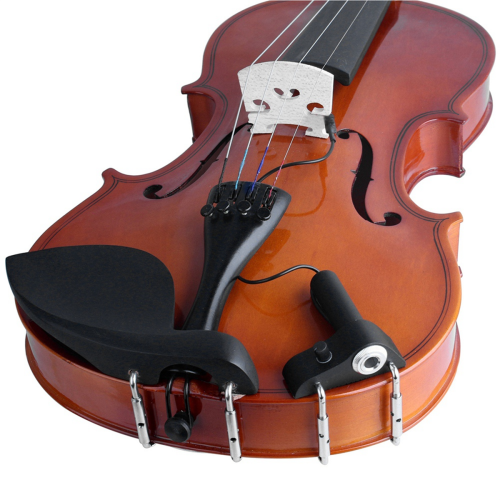 Portable Piezo Violin Pickup CV-19 with External Jack Mount 1