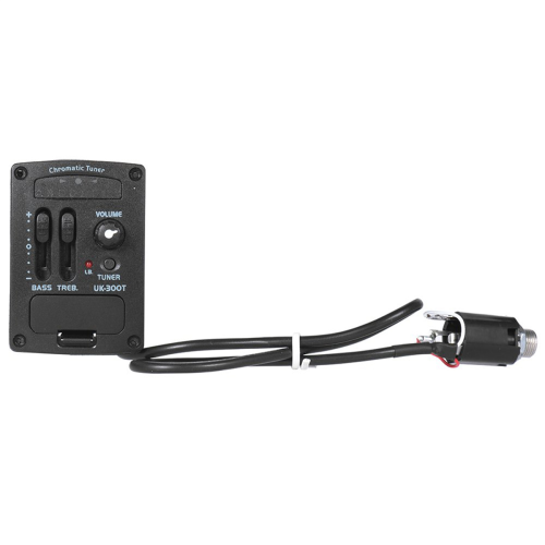 Uk-300T Ukulele Piezo Pickup Preamp 2-Band Eq Equalizer 2
