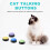 Recordable Dog Buttons, for Communication Pet Training Buzzer, 4PCS 4